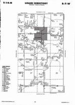 Sangamon County Map Image 038, Sangamon and Menard Counties 2006